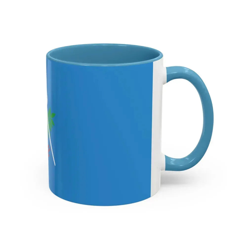 Flag of Izhevsk Russia - Accent Coffee Mug - Go Mug Yourself