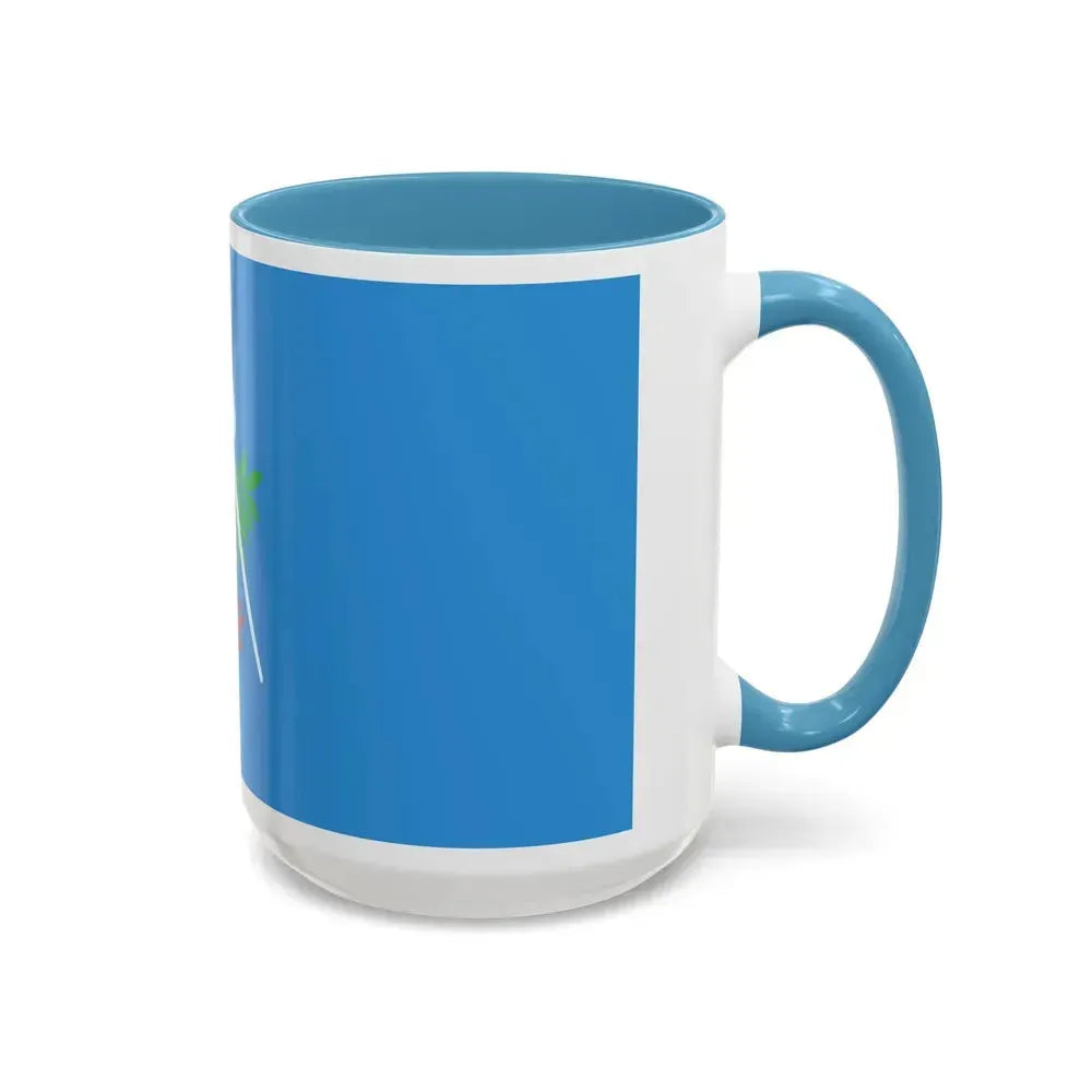 Flag of Izhevsk Russia - Accent Coffee Mug - Go Mug Yourself