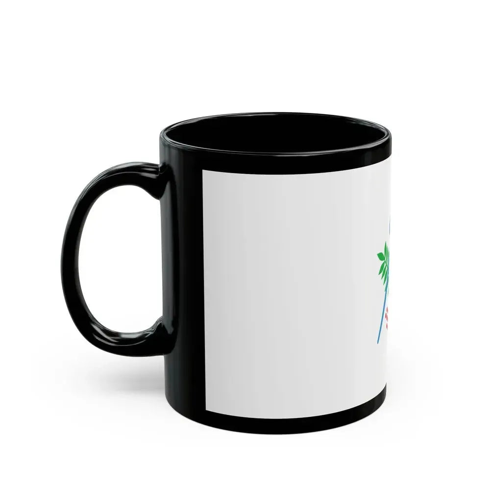 Flag of Izhevsk Russia - Black Coffee Mug - Go Mug Yourself