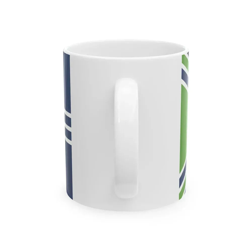 Flag of Jackson Tennessee (United States) White Coffee Mug - Go Mug Yourself