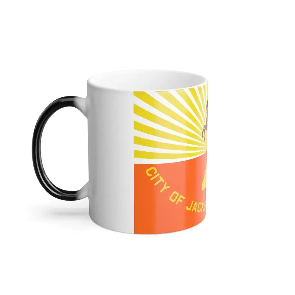 Flag of Jacksonville, Florida - Color Changing Coffee Mug - Go Mug Yourself