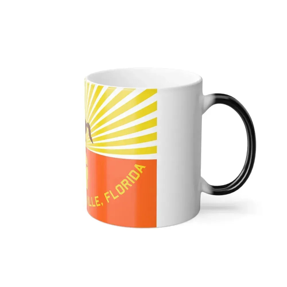 Flag of Jacksonville, Florida - Color Changing Coffee Mug - Go Mug Yourself