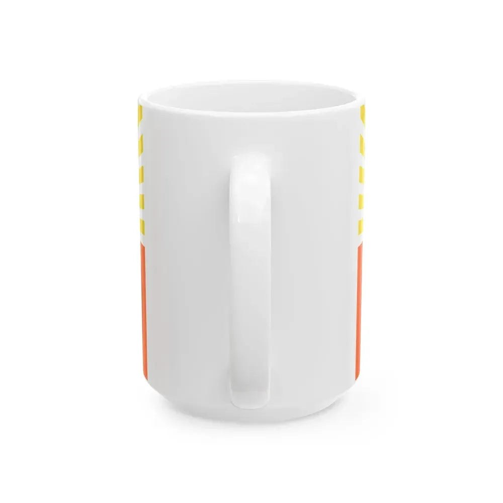 Flag of Jacksonville Florida (United States) White Coffee Mug - Go Mug Yourself