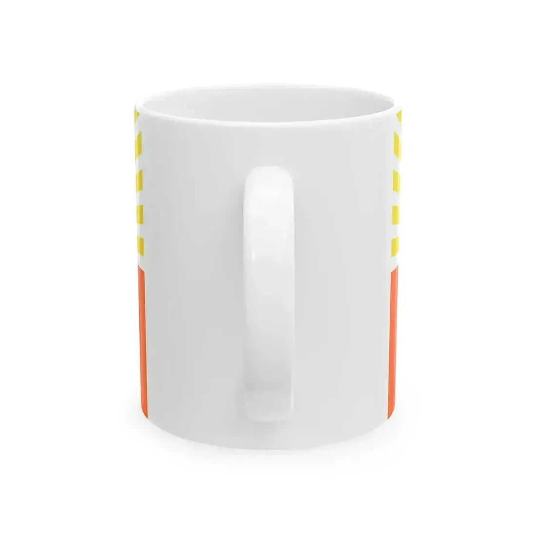 Flag of Jacksonville Florida variant (United States) White Coffee Mug - Go Mug Yourself