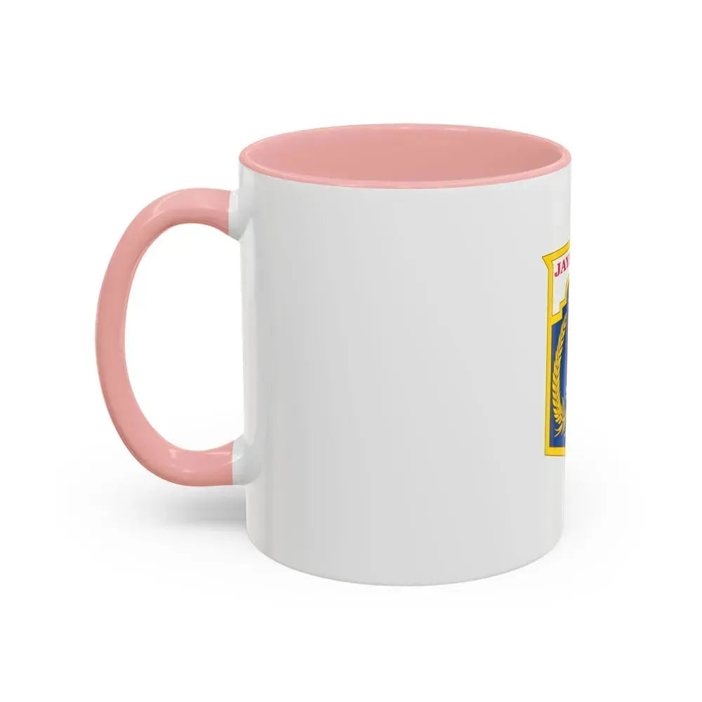 Flag of Jakarta Indonesia - Accent Coffee Mug - Go Mug Yourself