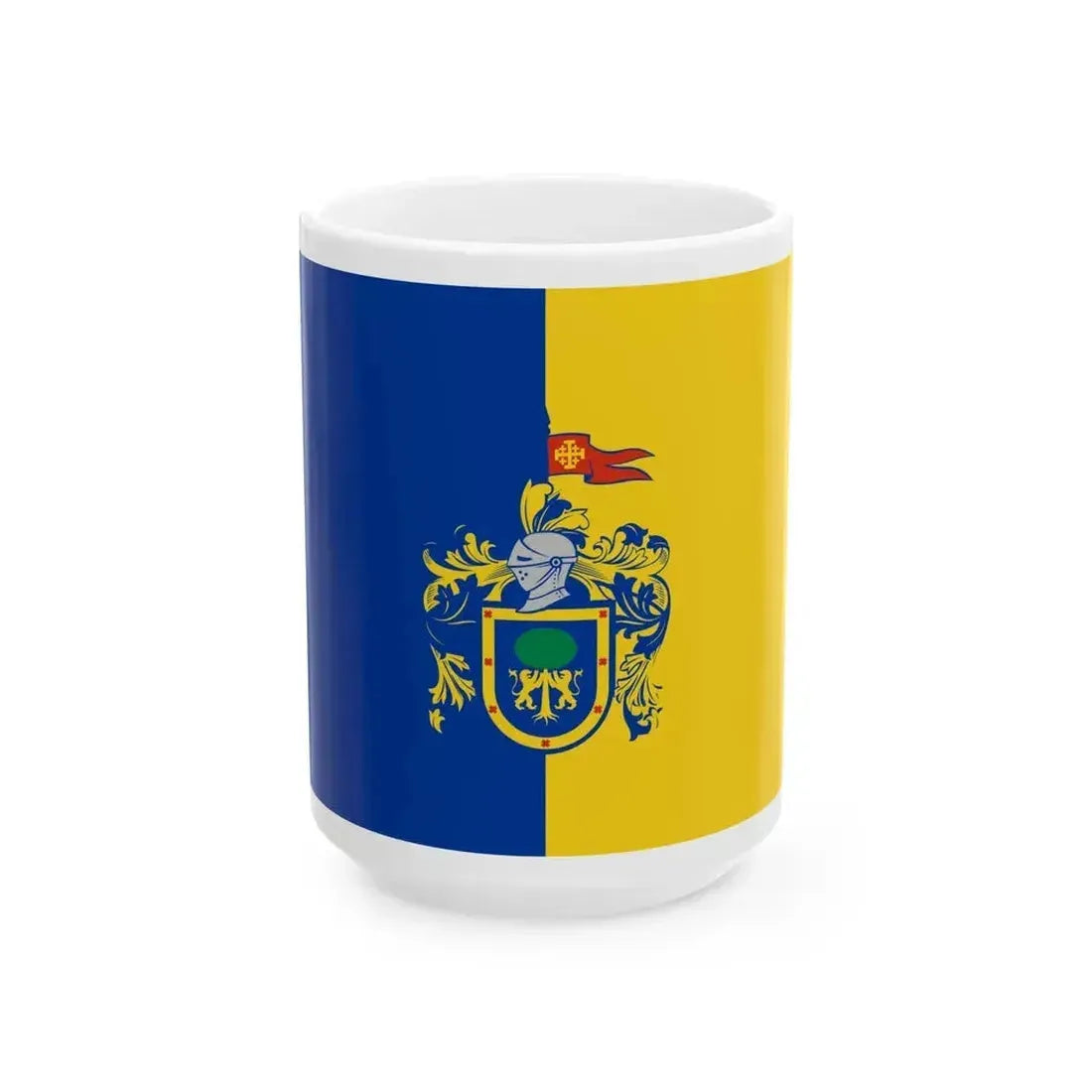 Flag of Jalisco (Mexico) White Coffee Mug 15oz - Go Mug Yourself