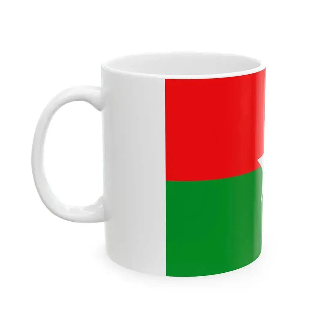 Flag of Janata Samajbadi Party (Nepal) White Coffee Mug - Go Mug Yourself