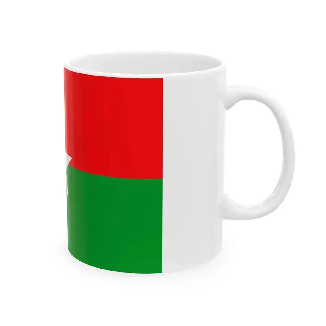 Flag of Janata Samajbadi Party (Nepal) White Coffee Mug - Go Mug Yourself