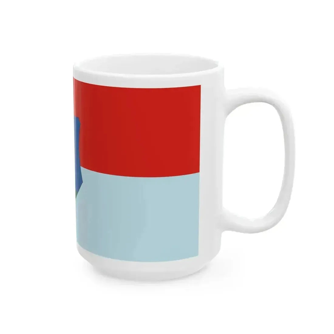 Flag of Janoshaza (Hungary) White Coffee Mug - Go Mug Yourself