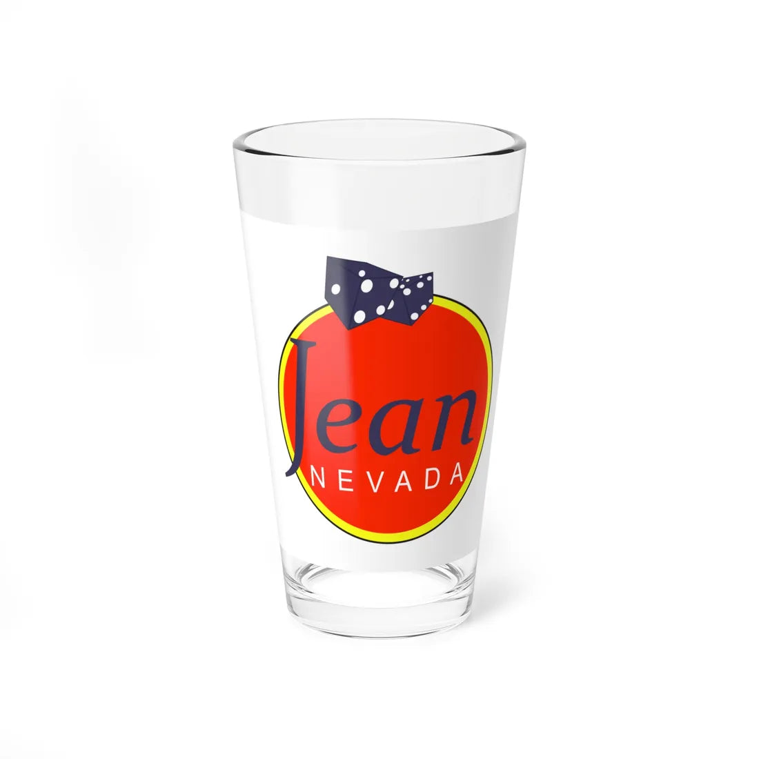 Flag of Jean Nevada (United States) Pint Glass 16oz 16oz - Go Mug Yourself