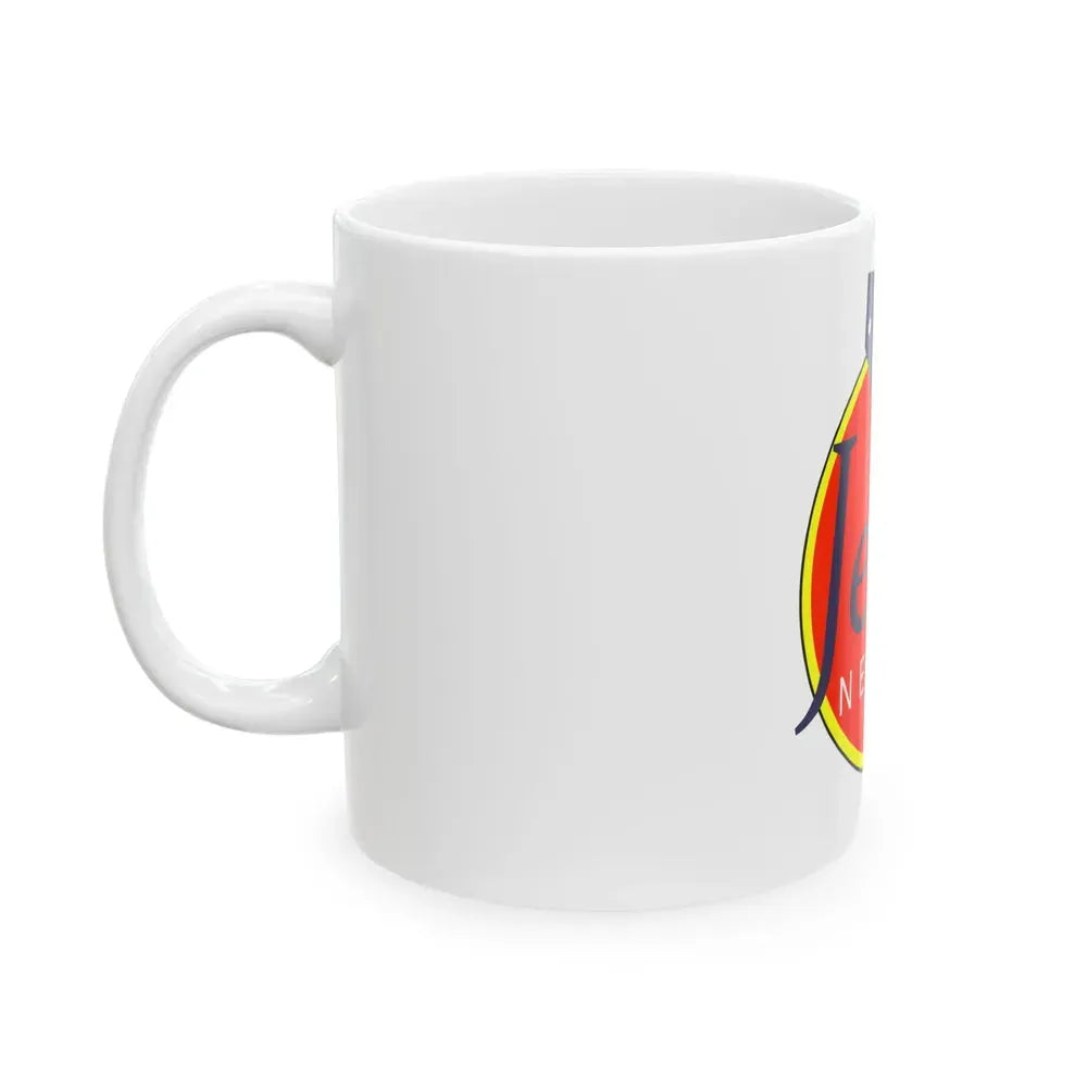 Flag of Jean Nevada (United States) White Coffee Mug - Go Mug Yourself