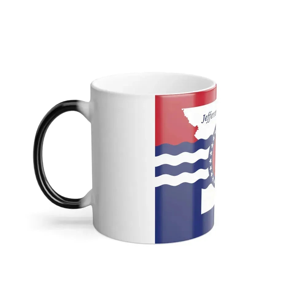 Flag of Jefferson City, Missouri - Color Changing Coffee Mug - Go Mug Yourself