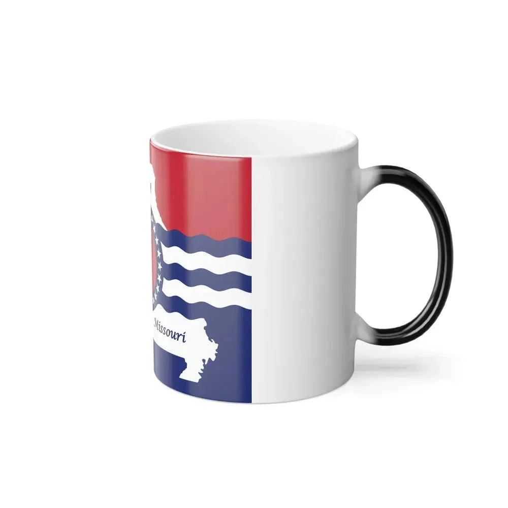 Flag of Jefferson City, Missouri - Color Changing Coffee Mug - Go Mug Yourself