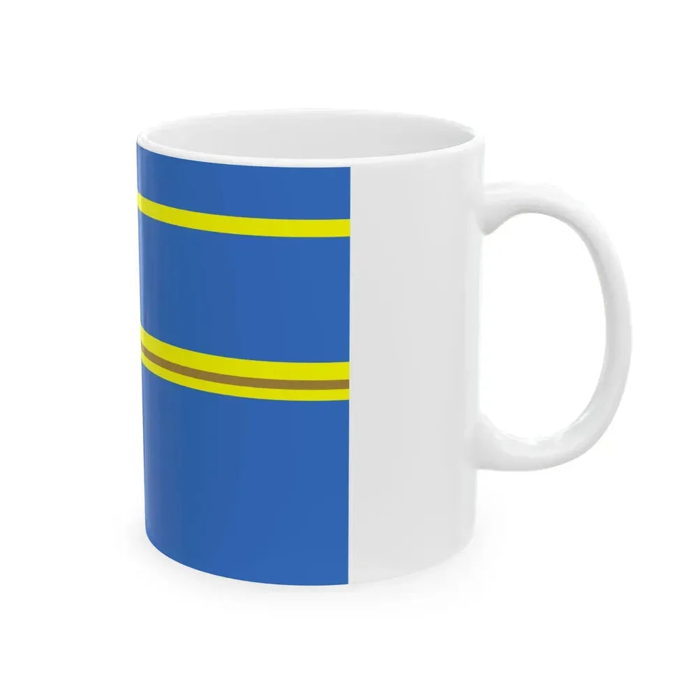Flag of Jefferson County Pennsylvania (United States) White Coffee Mug - Go Mug Yourself
