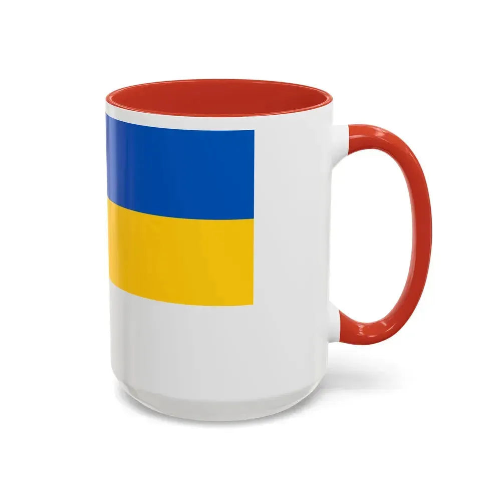 Flag of Jena Germany - Accent Coffee Mug - Go Mug Yourself