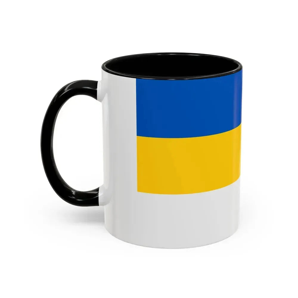 Flag of Jena Germany - Accent Coffee Mug - Go Mug Yourself