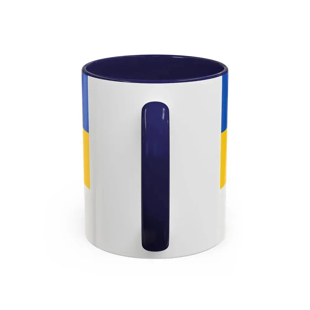 Flag of Jena Germany - Accent Coffee Mug - Go Mug Yourself