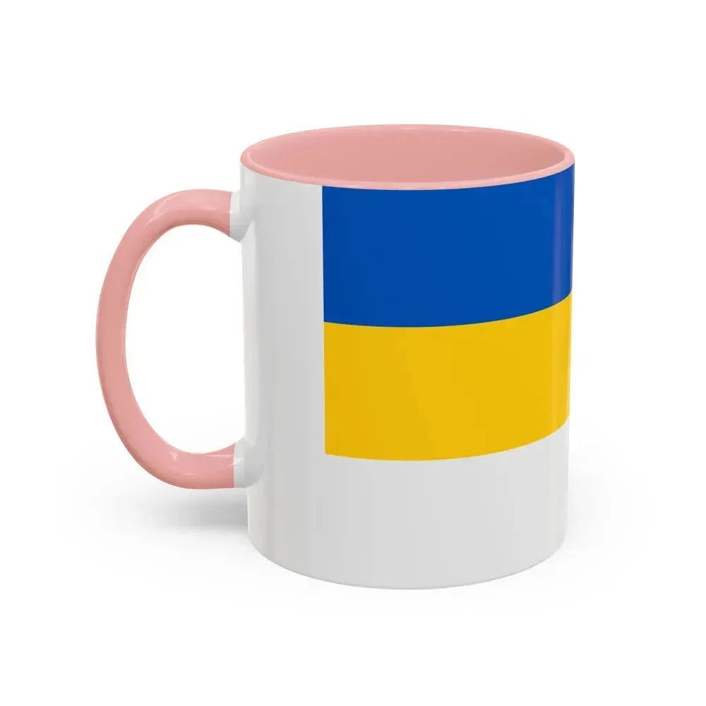 Flag of Jena Germany - Accent Coffee Mug - Go Mug Yourself