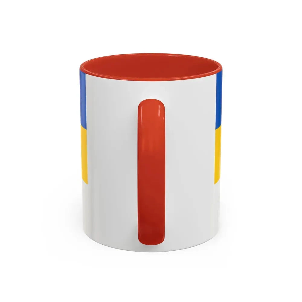Flag of Jena Germany - Accent Coffee Mug - Go Mug Yourself