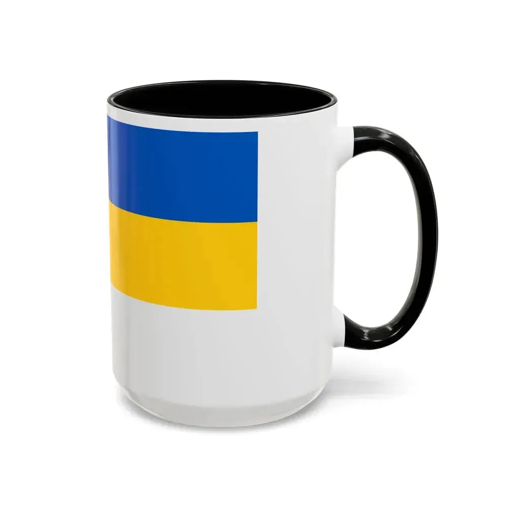 Flag of Jena Germany - Accent Coffee Mug - Go Mug Yourself