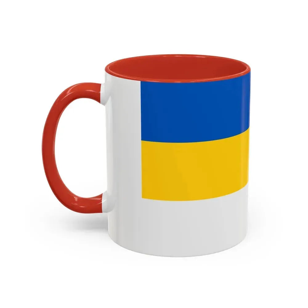 Flag of Jena Germany - Accent Coffee Mug - Go Mug Yourself
