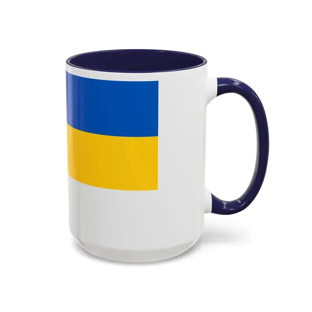 Flag of Jena Germany - Accent Coffee Mug - Go Mug Yourself