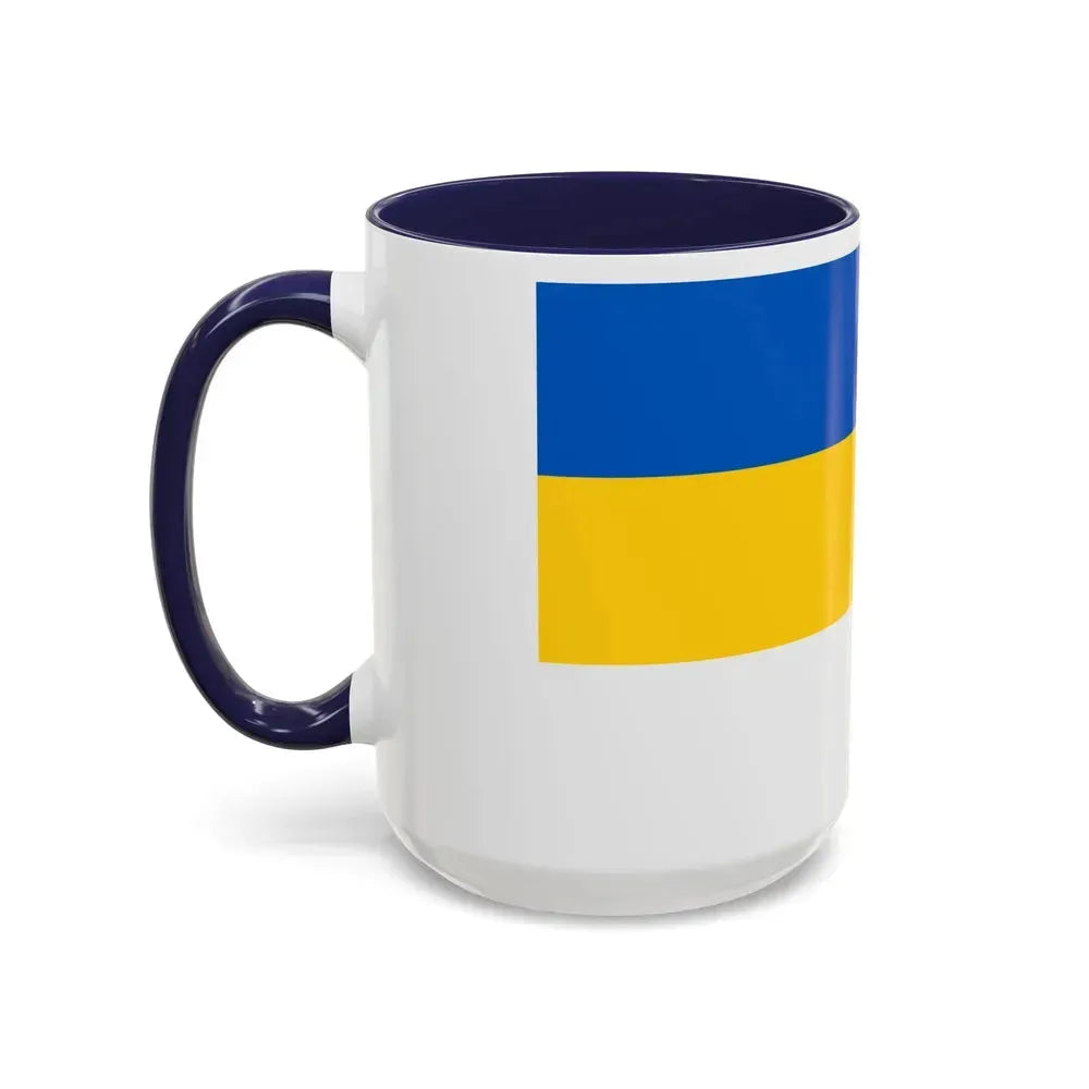 Flag of Jena Germany - Accent Coffee Mug - Go Mug Yourself