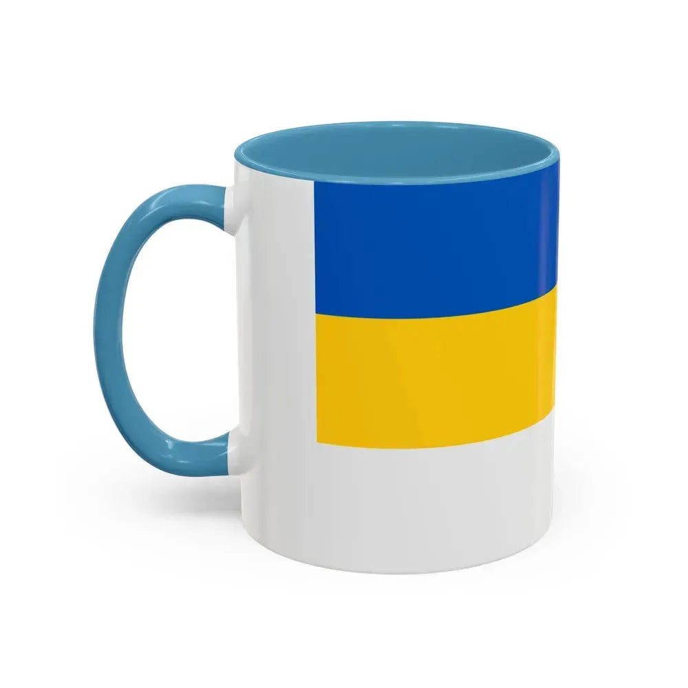 Flag of Jena Germany - Accent Coffee Mug - Go Mug Yourself