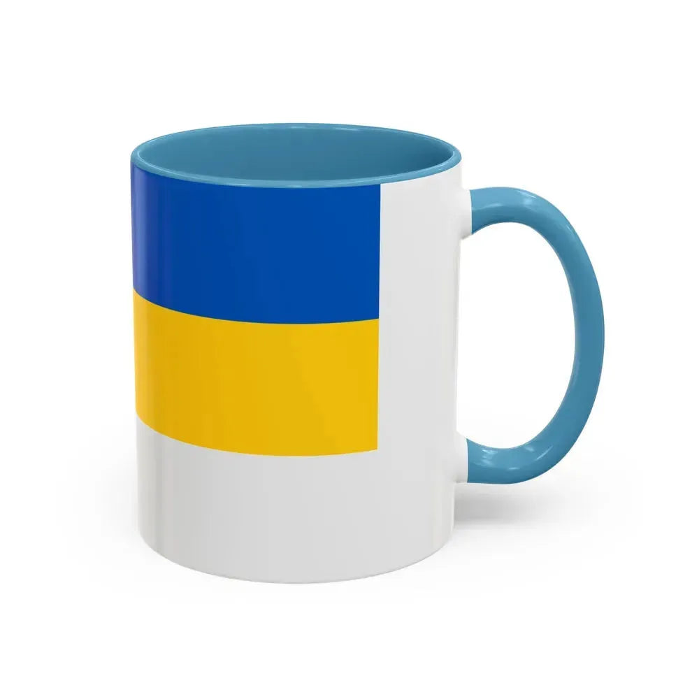 Flag of Jena Germany - Accent Coffee Mug - Go Mug Yourself