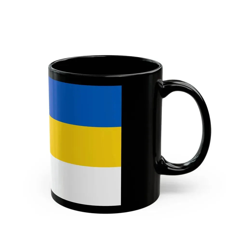 Flag of Jena Germany - Black Coffee Mug - Go Mug Yourself