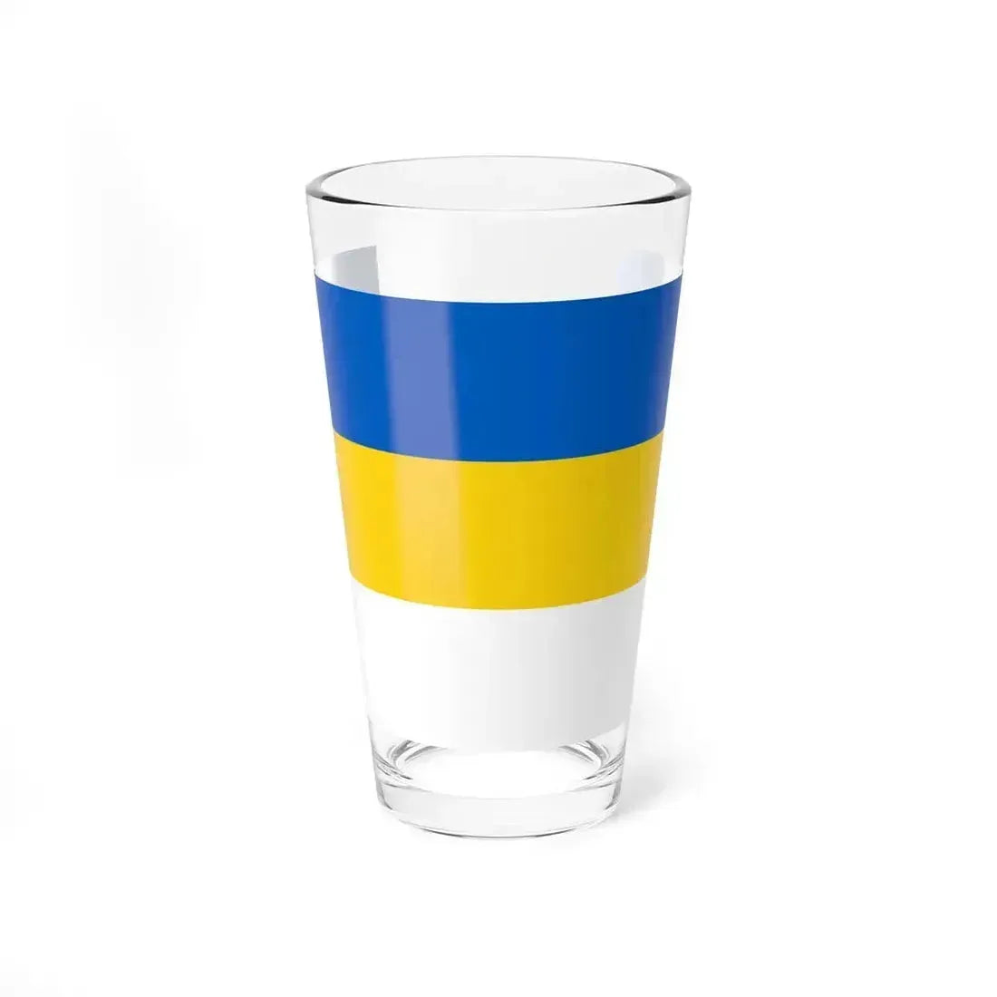 Flag of Jena Germany - Pint Glass 16oz 16oz - Go Mug Yourself