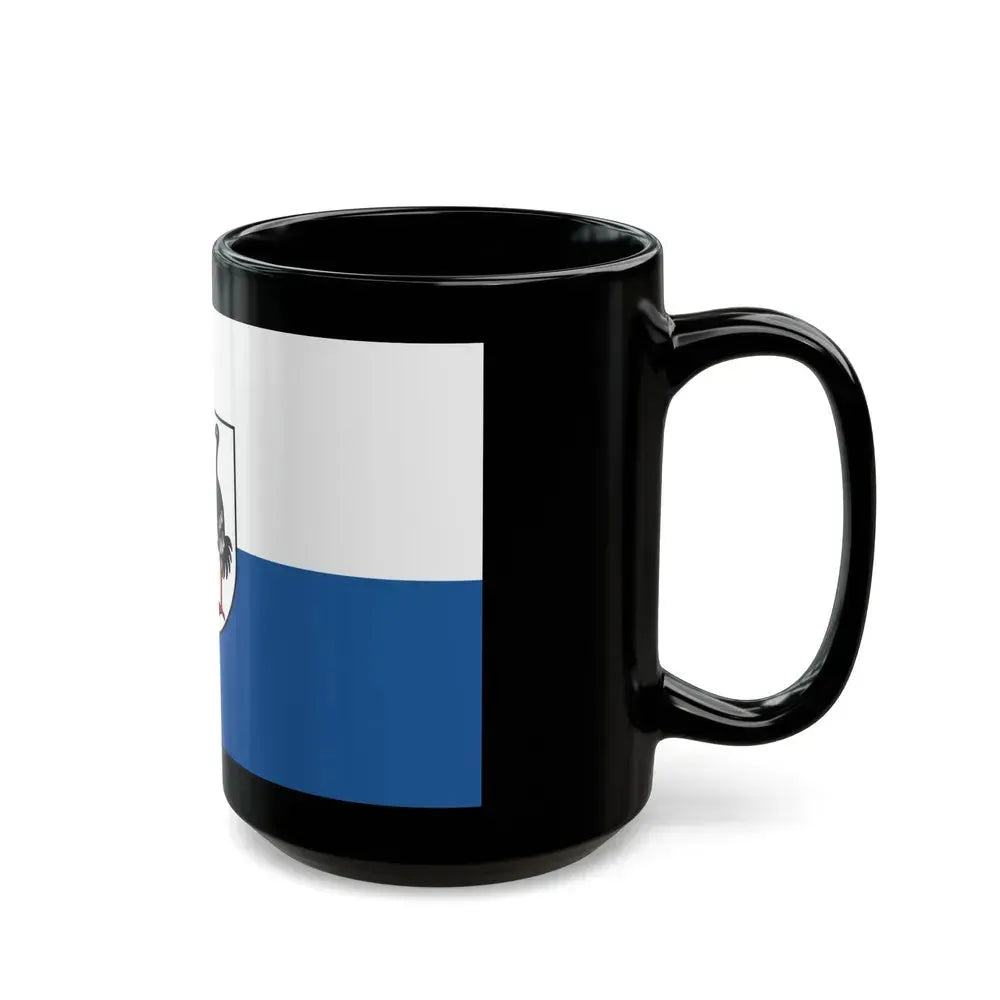 Flag of Jerichower Land Germany - Black Coffee Mug - Go Mug Yourself