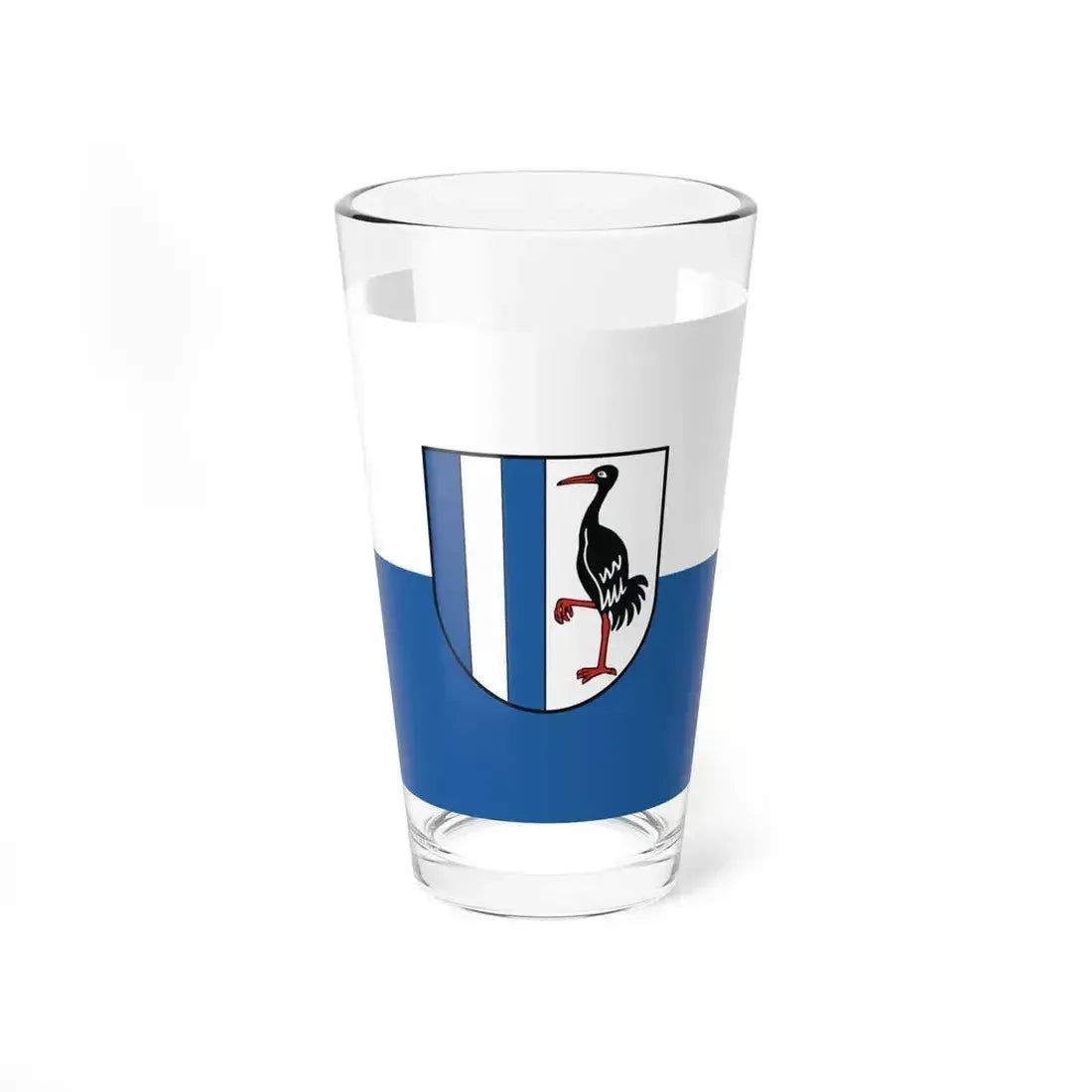 Flag of Jerichower Land Germany - Pint Glass 16oz 16oz - Go Mug Yourself
