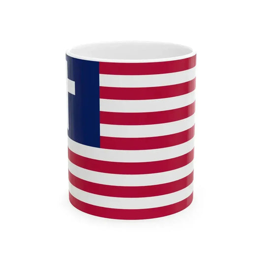 Flag of Jesusland (United States) White Coffee Mug 11oz - Go Mug Yourself