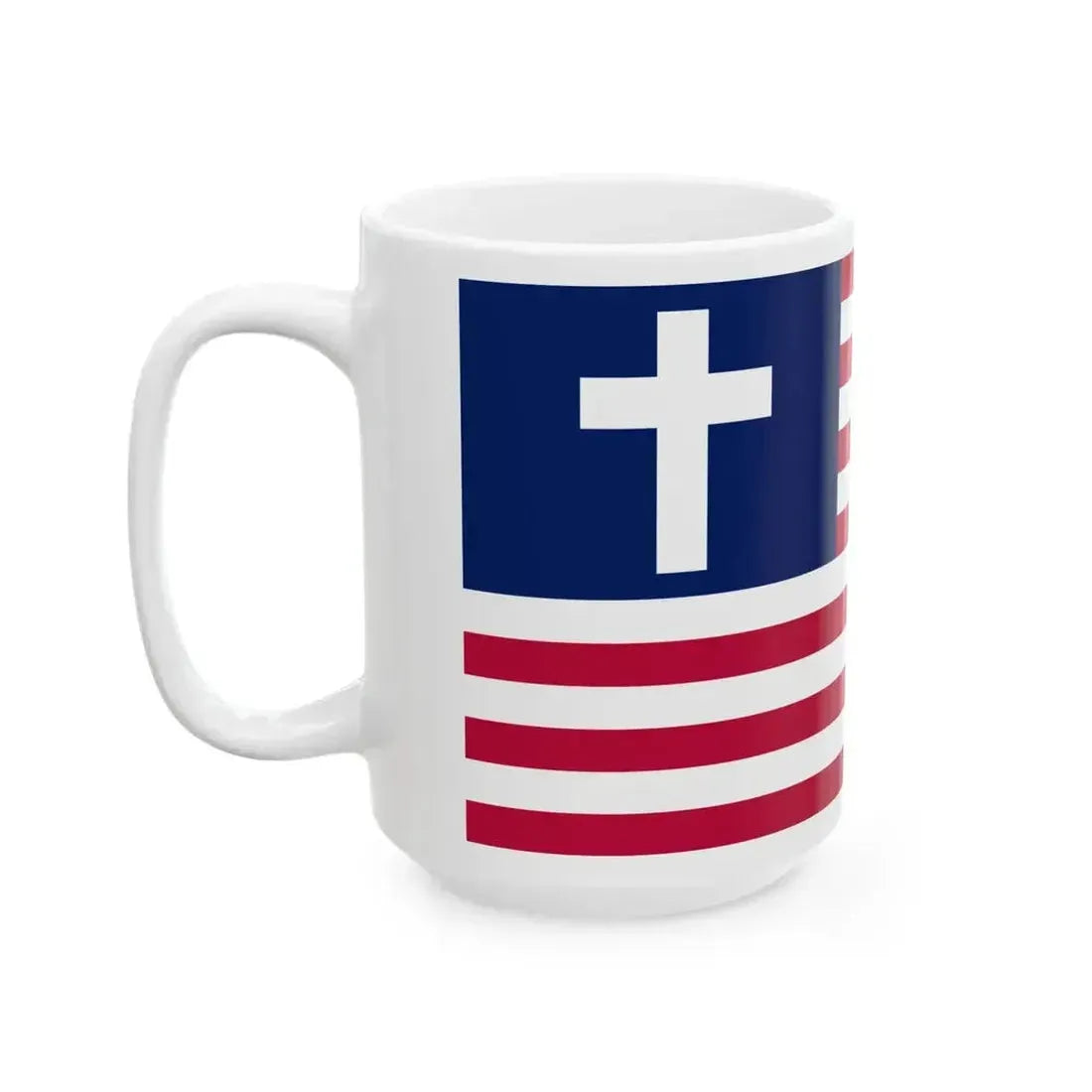 Flag of Jesusland (United States) White Coffee Mug - Go Mug Yourself