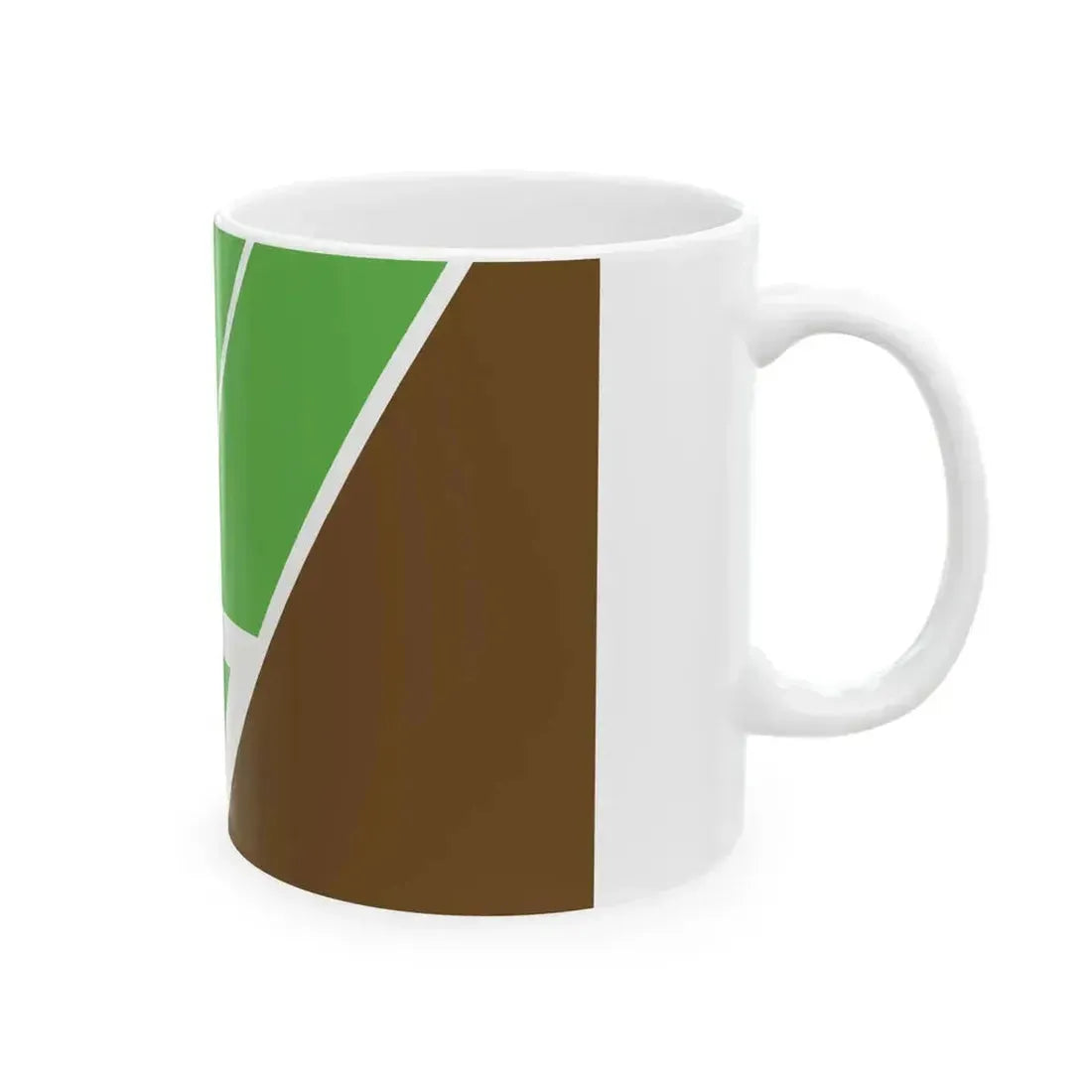 Flag of Jewish National Fund (Israel) White Coffee Mug - Go Mug Yourself