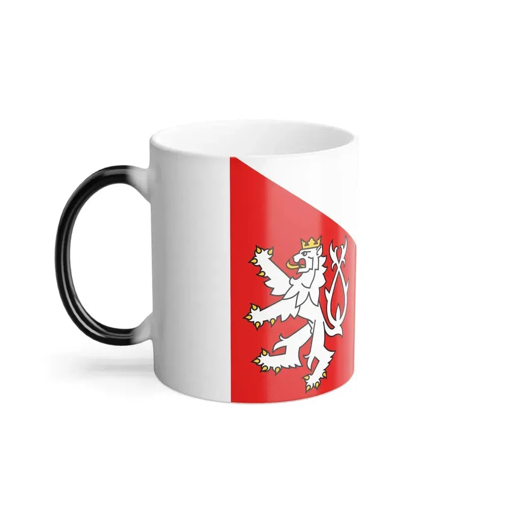 Flag of Jihlava Czech Republic - Color Changing Coffee Mug - Go Mug Yourself