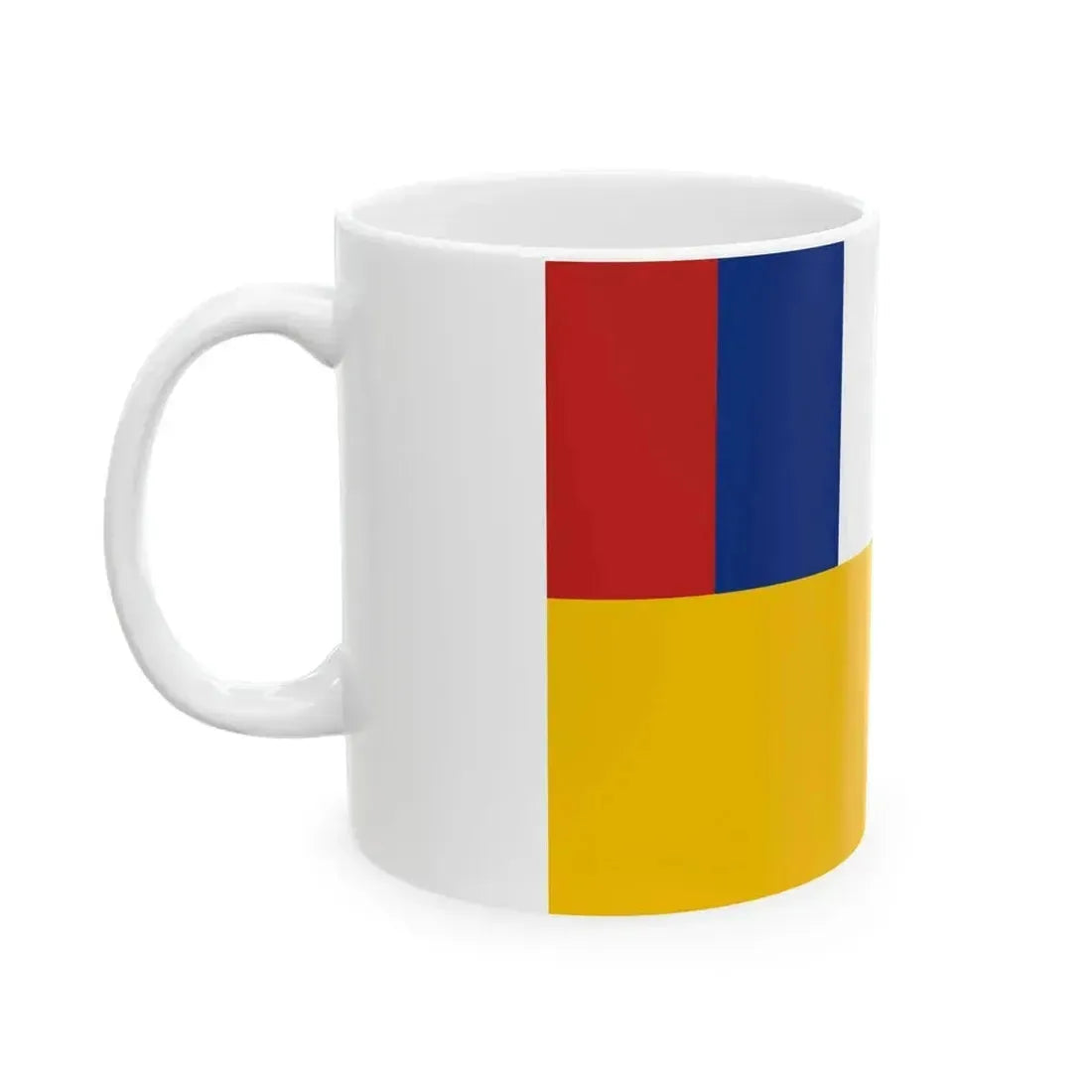 Flag of Jinbei (China) White Coffee Mug - Go Mug Yourself