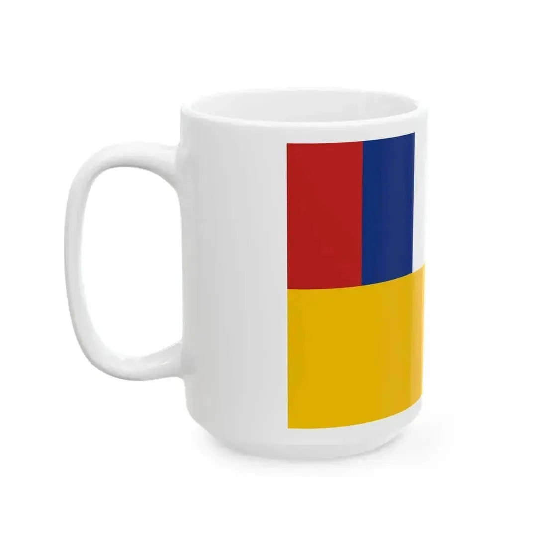 Flag of Jinbei (China) White Coffee Mug - Go Mug Yourself