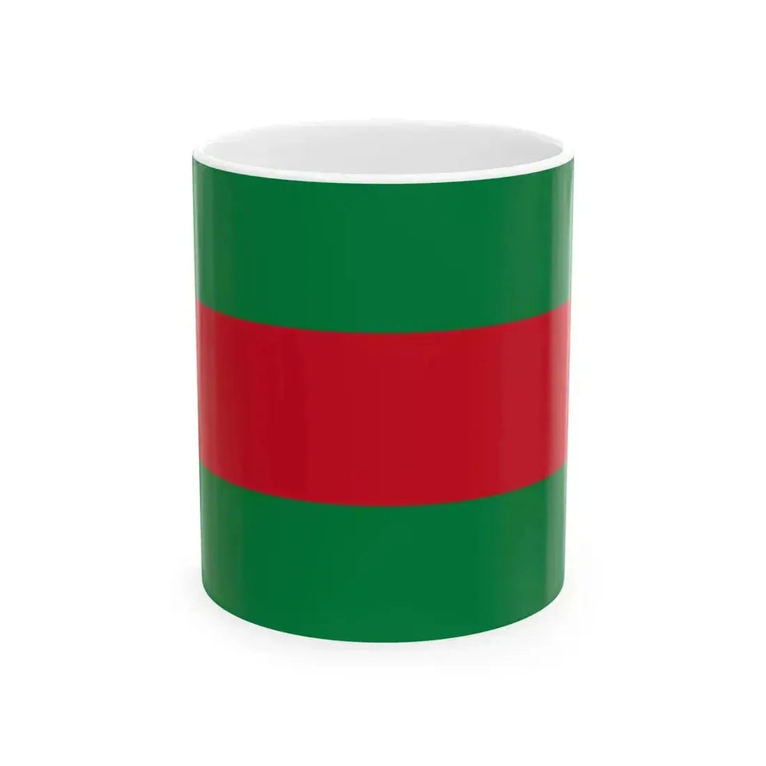 Flag of Jipijapa (Ecuador) White Coffee Mug 11oz - Go Mug Yourself