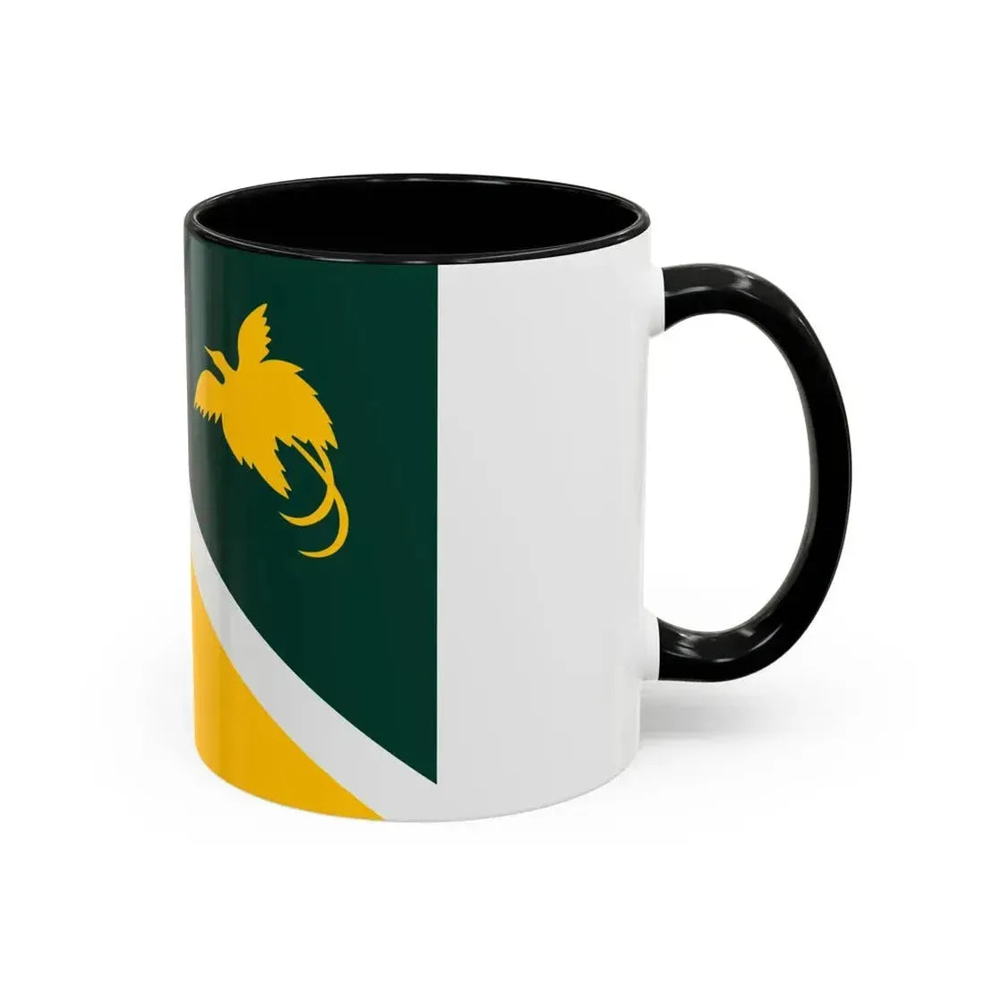 Flag of Jiwaka Papa New Guinea - Accent Coffee Mug - Go Mug Yourself