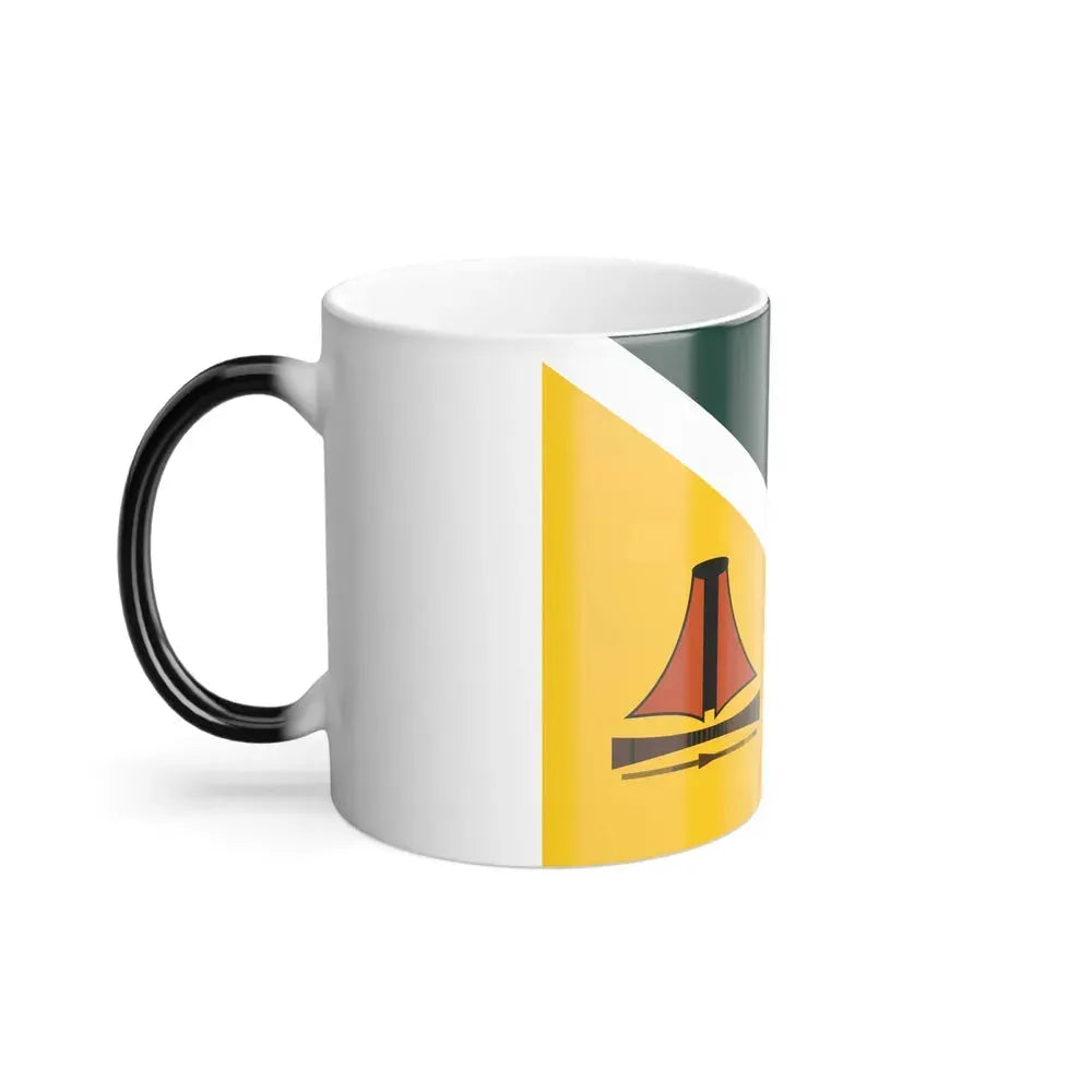 Flag of Jiwaka Papa New Guinea - Color Changing Coffee Mug - Go Mug Yourself