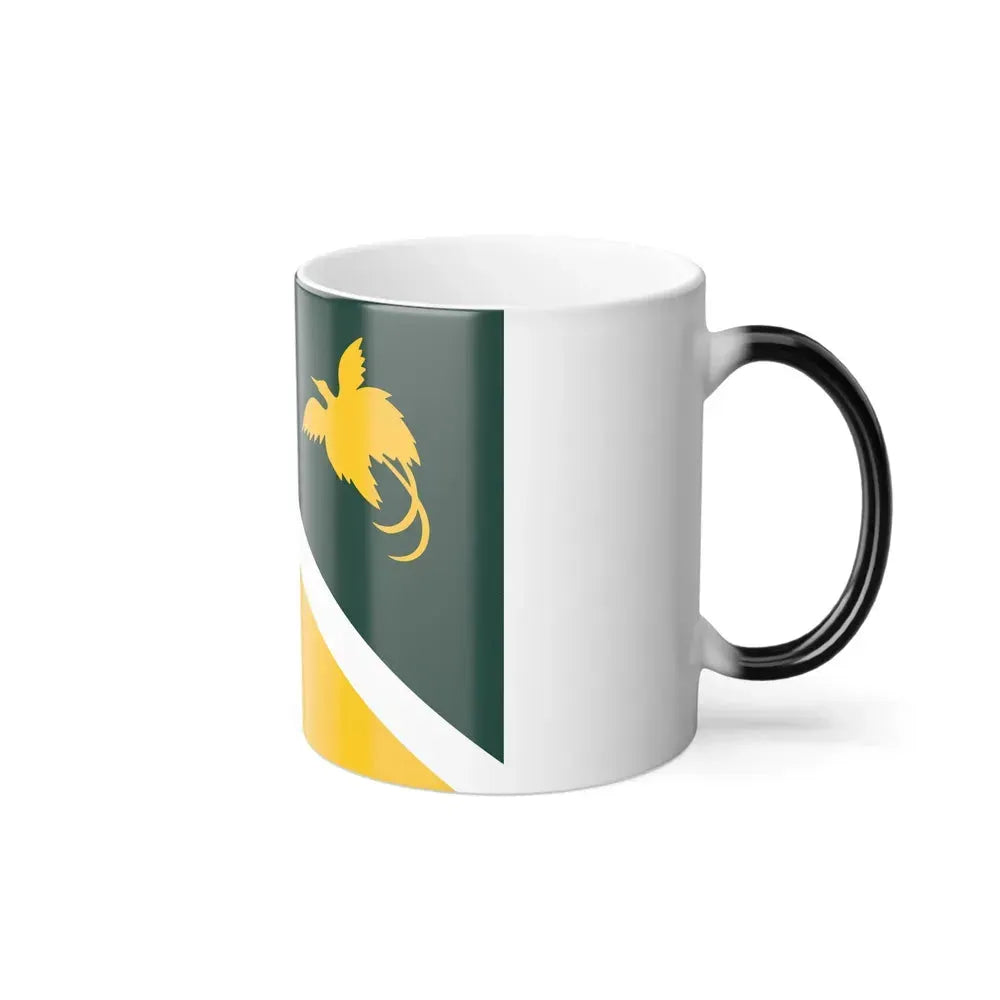 Flag of Jiwaka Papa New Guinea - Color Changing Coffee Mug - Go Mug Yourself