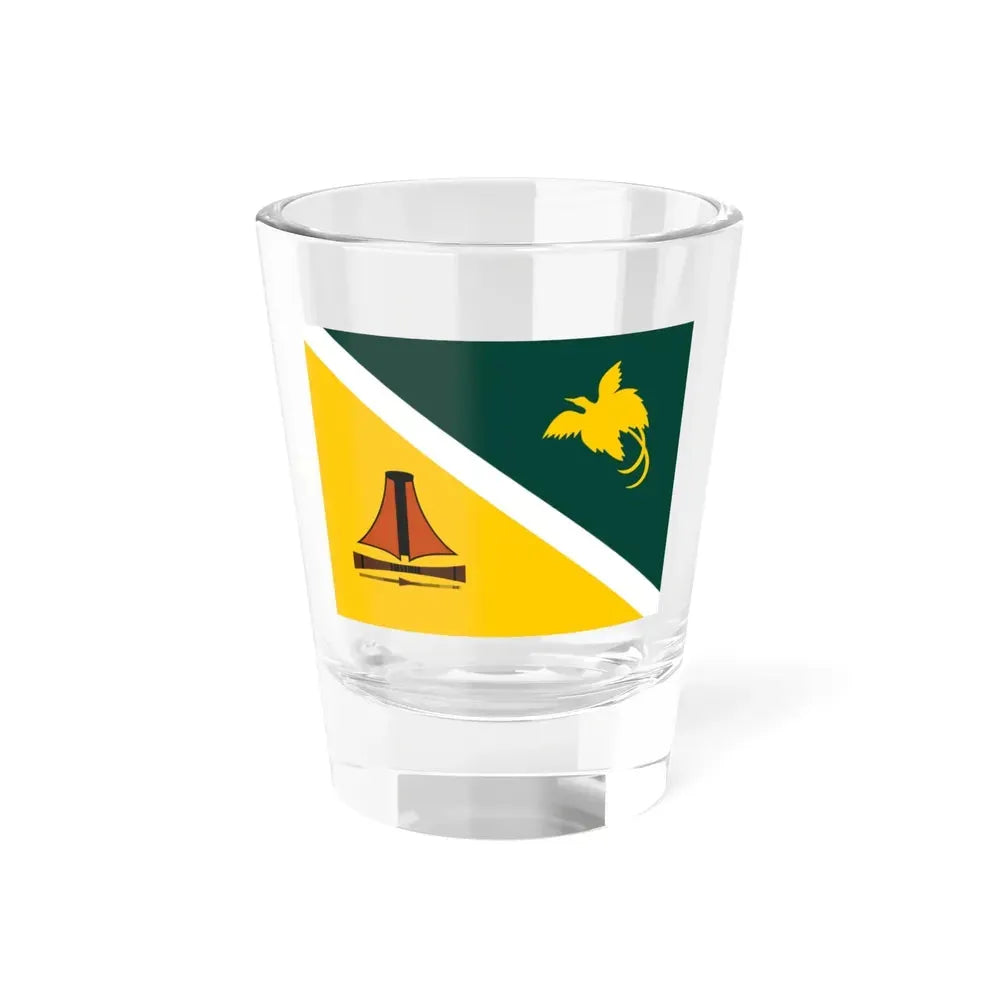 Flag of Jiwaka Papa New Guinea - Shot Glass 1.5oz 1.5oz - Go Mug Yourself