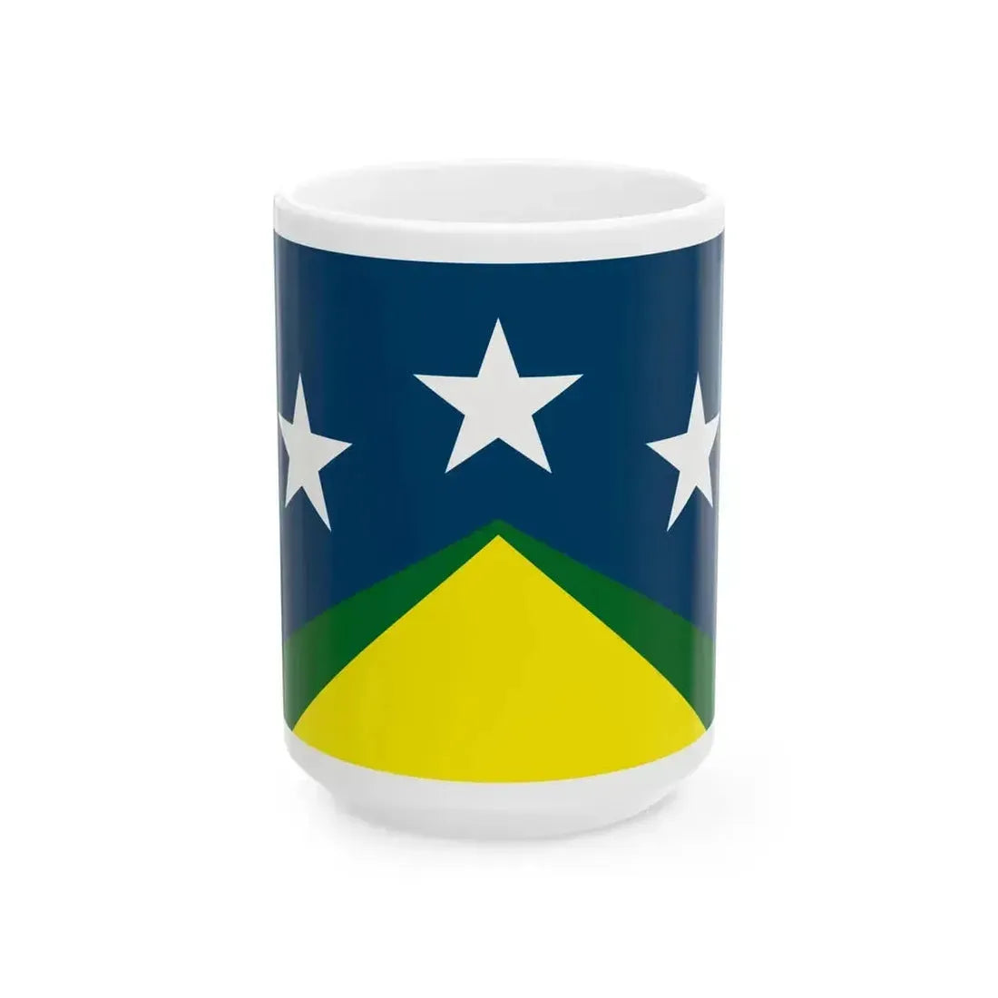 Flag of Johnson City Tennessee (United States) White Coffee Mug 15oz - Go Mug Yourself
