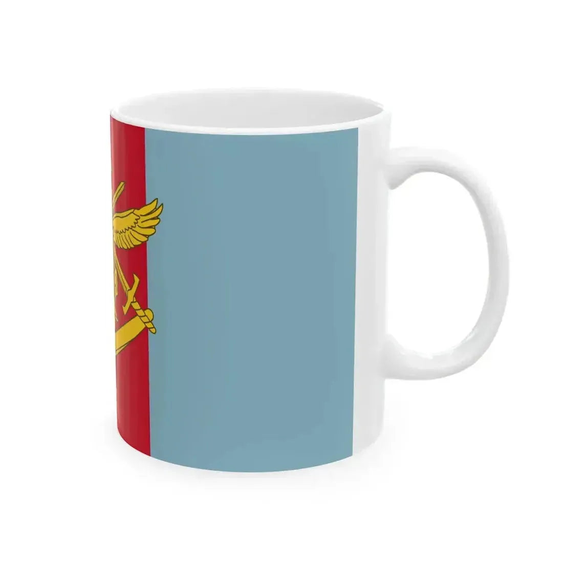 Flag of Joint Commander 1 Star AUS (Australia) White Coffee Mug - Go Mug Yourself