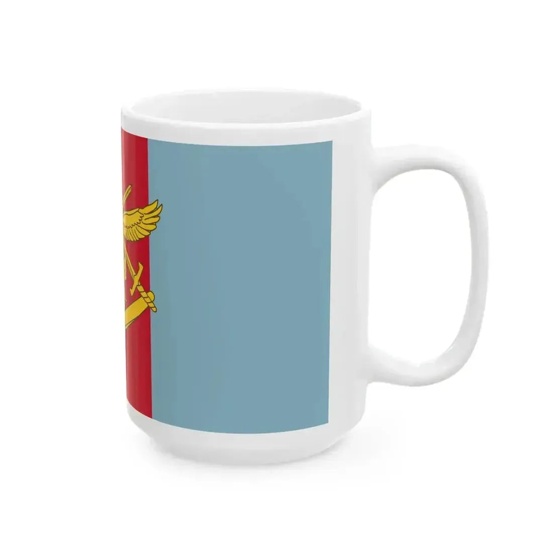Flag of Joint Commander 1 Star AUS (Australia) White Coffee Mug - Go Mug Yourself
