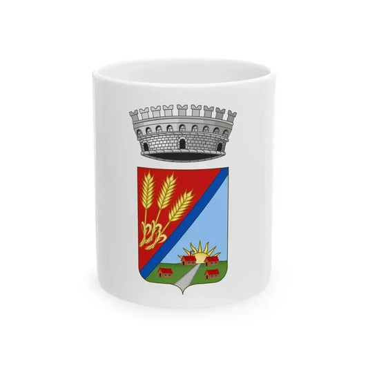 Flag of Jolanda di Savoia (Italy) White Coffee Mug 11oz - Go Mug Yourself