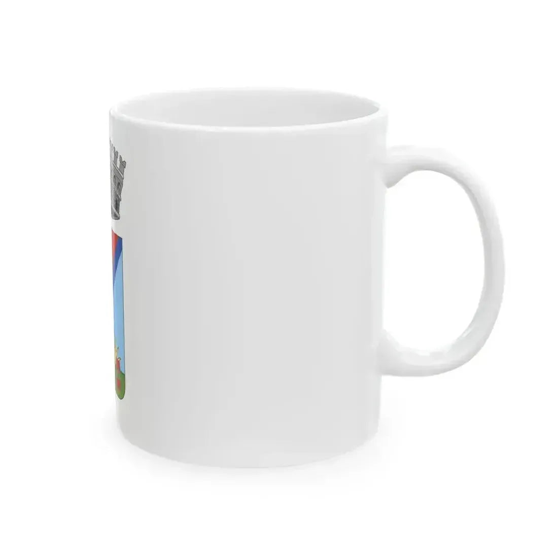 Flag of Jolanda di Savoia (Italy) White Coffee Mug - Go Mug Yourself