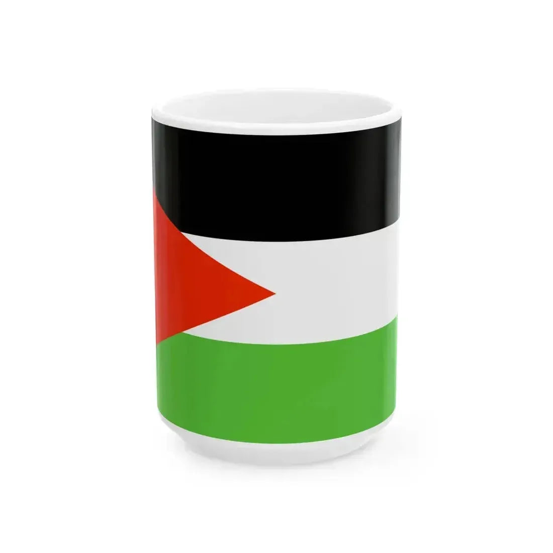 Flag of Jordan WFB 2000 (Jordan) White Coffee Mug 15oz - Go Mug Yourself